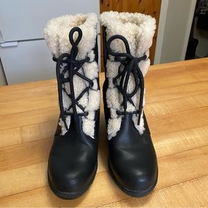Sorel wedge winter boots